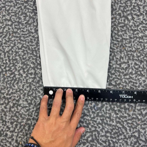 Mizuno Baseball Short Pant Youth YXXXL White Pockets Outdoor 32x17 New‎ - Picture 7 of 9